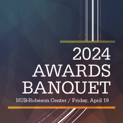 2024 Awards Banquet abstract graphic