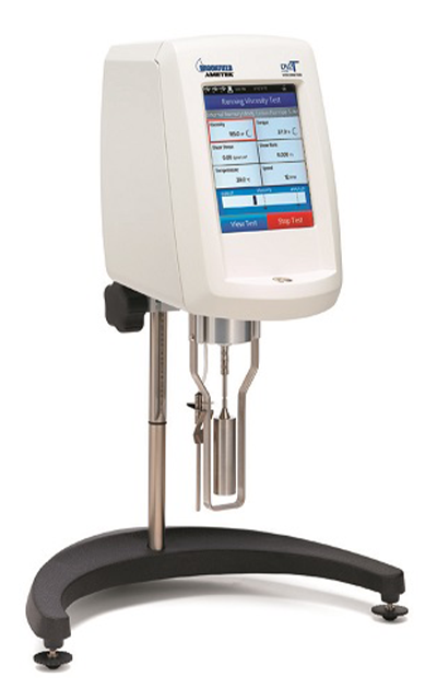 Brookfield Rheometer.