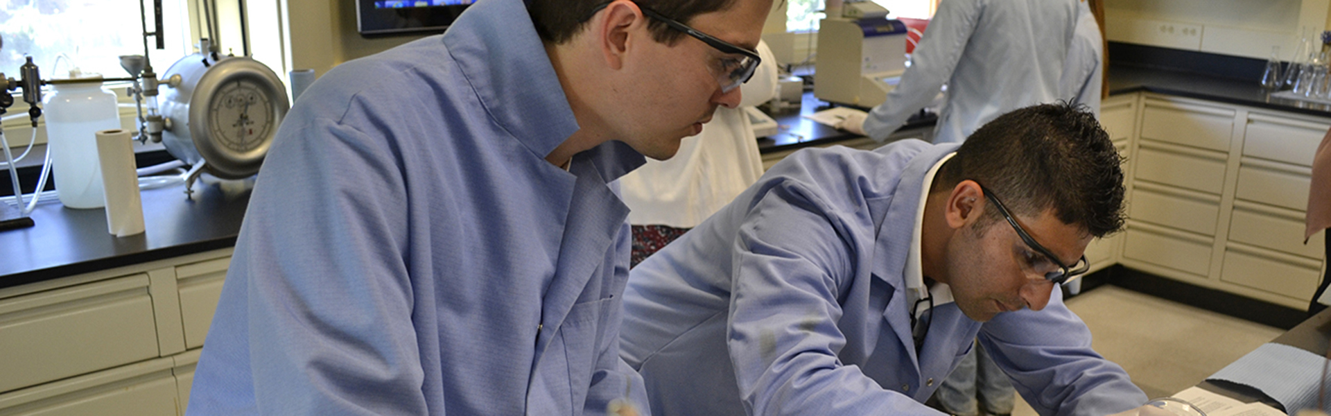 Students Working in Lab