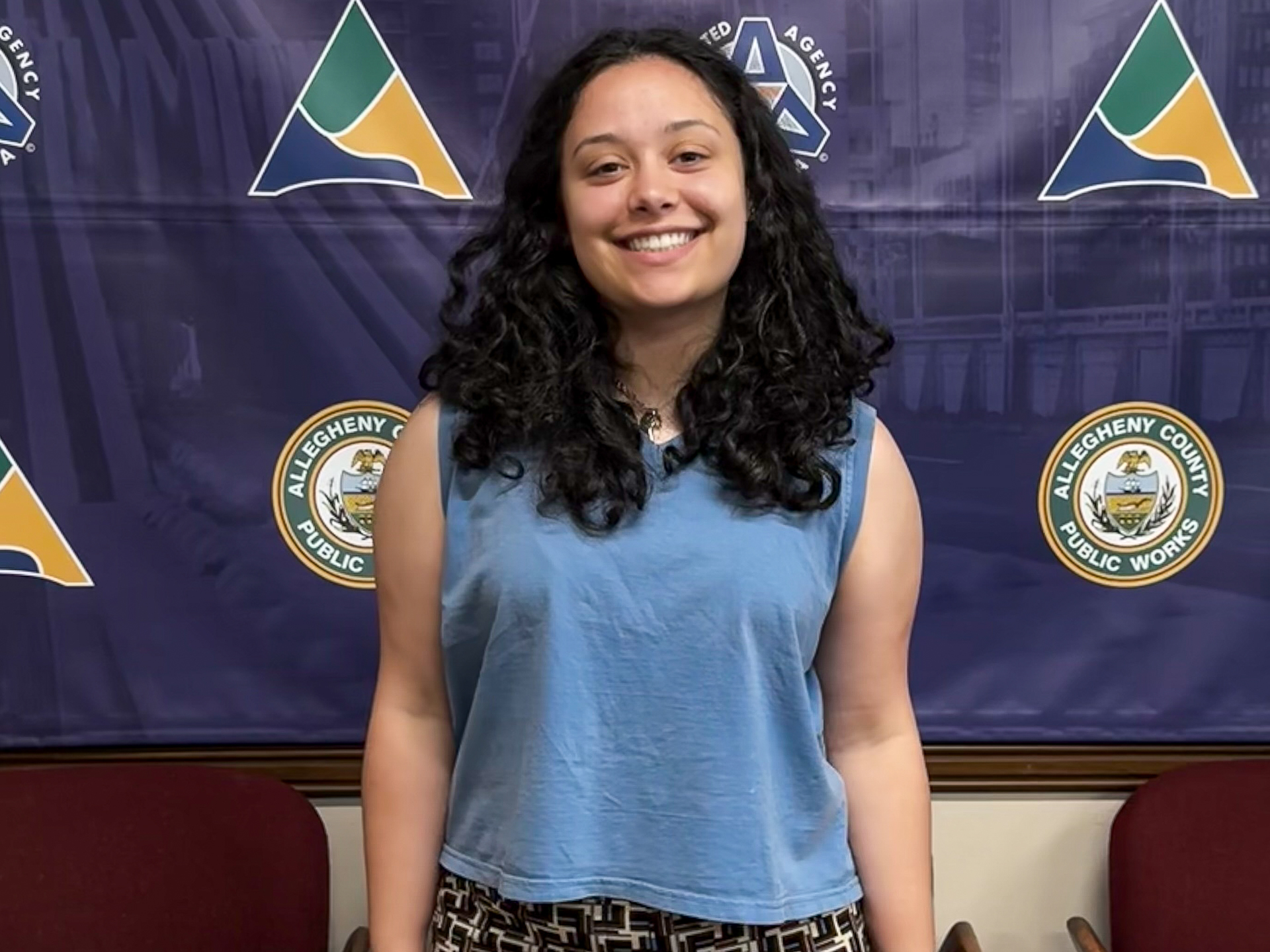 Veronica Sciulli smiling.