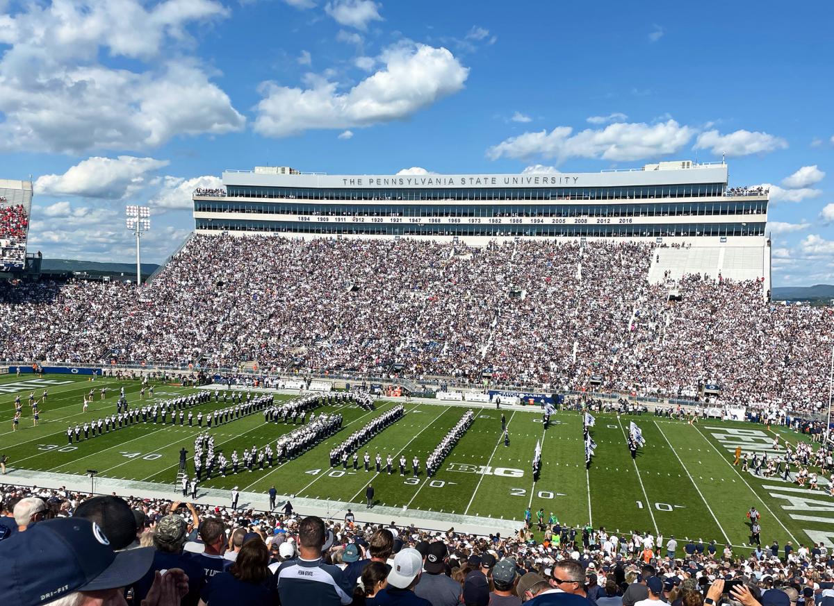 Crowded Beaver Stadium