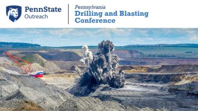 picture of an explosive blast propelling dirt and rock into the air