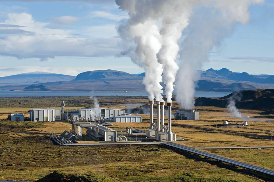 Geothermal plant