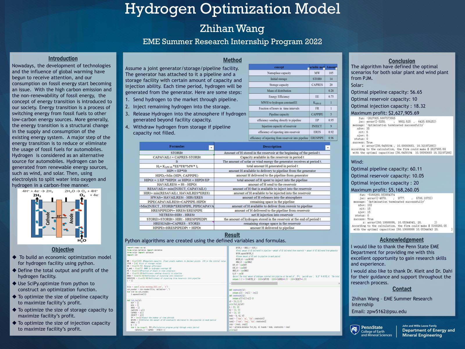 Zhihan Wang Research Poster